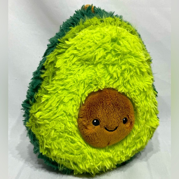 10” Squishables Avocado Plush Comfort Food Stuffed Animal Fuzzy Great condition - Picture 1 of 5